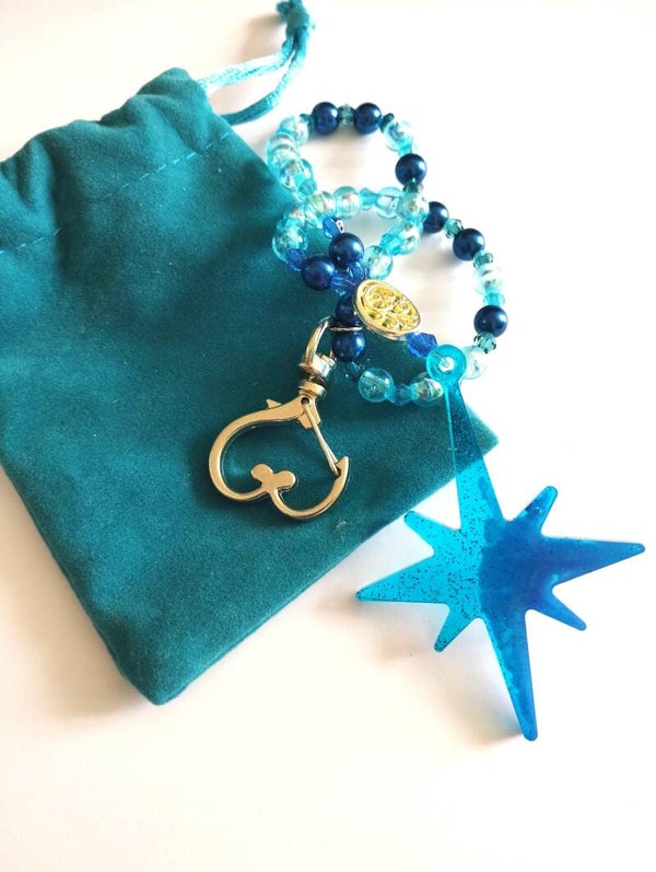 Bijou de sac – Étoile guidance & protection 💙✨