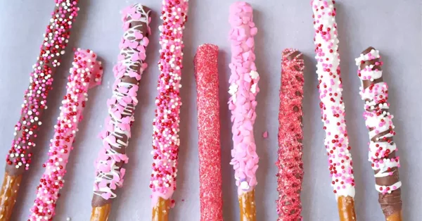 Chocolate covered  pretzels