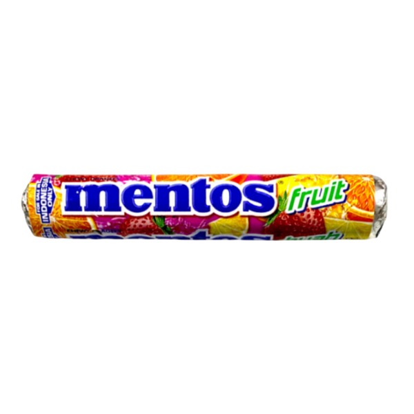 Mentos fruit 29 gr doos 14 stuks