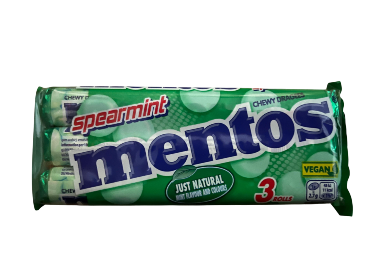 Mentos spearmint 3 pack