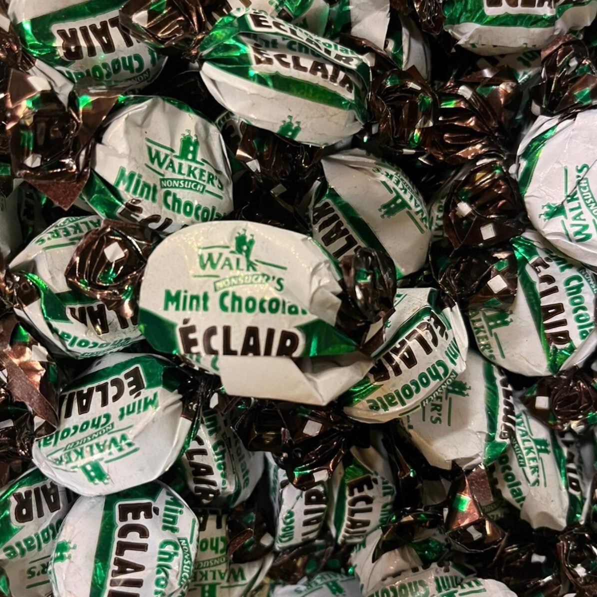 Walker eclairs mint chocolade toffee 200 gram