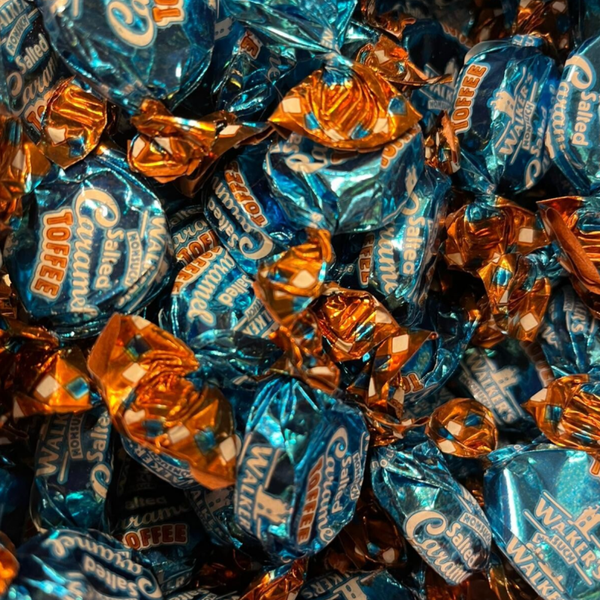 Walker eclairs karamel zeezout toffee 200 gram