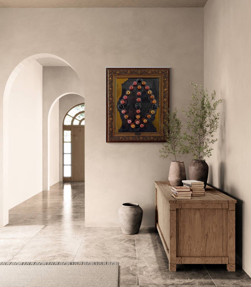 NespressoArt CoffeeCapsuleArt,UpcycledArt,SustainableArt