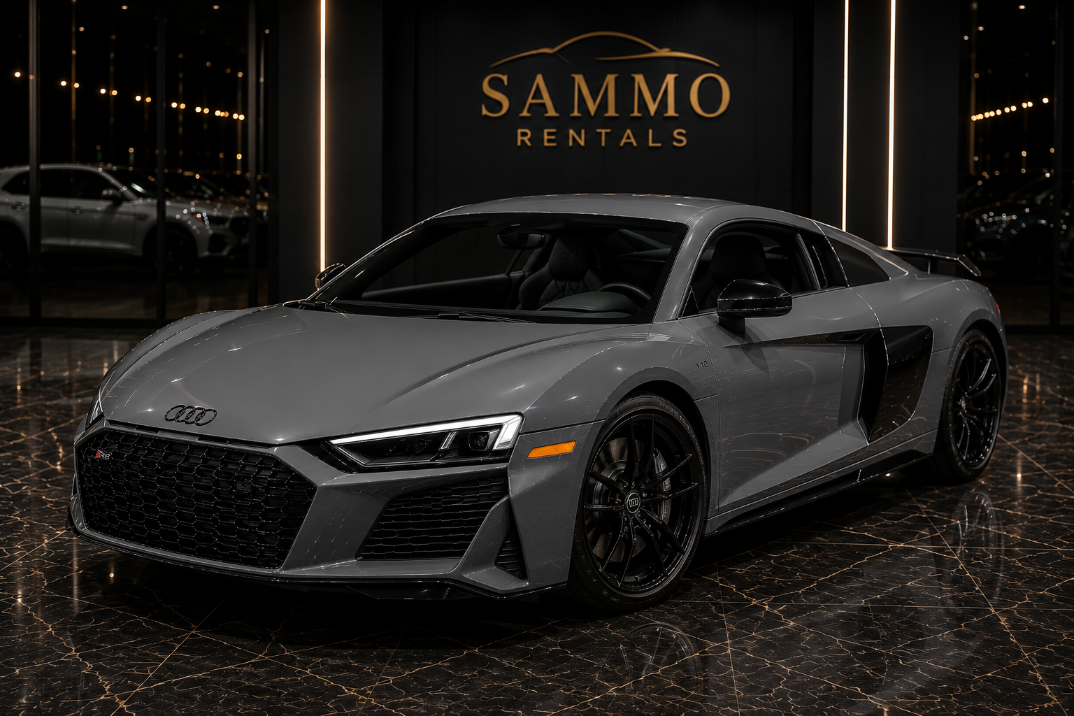 2020 Audi R8 Coupe – Grey / Black Interior