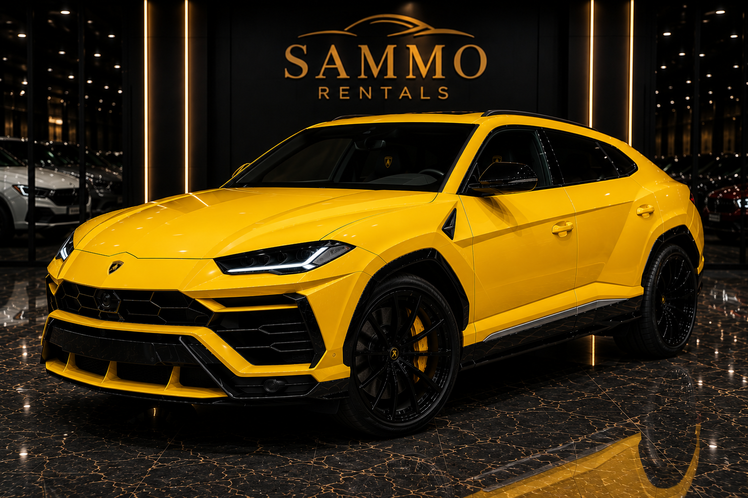 Lamborghini Urus – Yellow Exterior / Yellow Interior