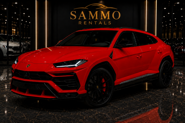 Lamborghini Urus – Red Exterior / Black Interior