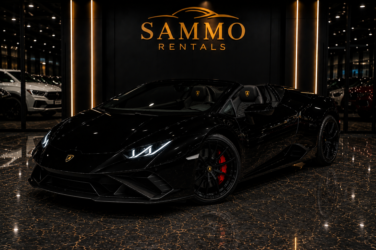 Lamborghini Huracán EVO Spyder – Black Exterior / Black Interior