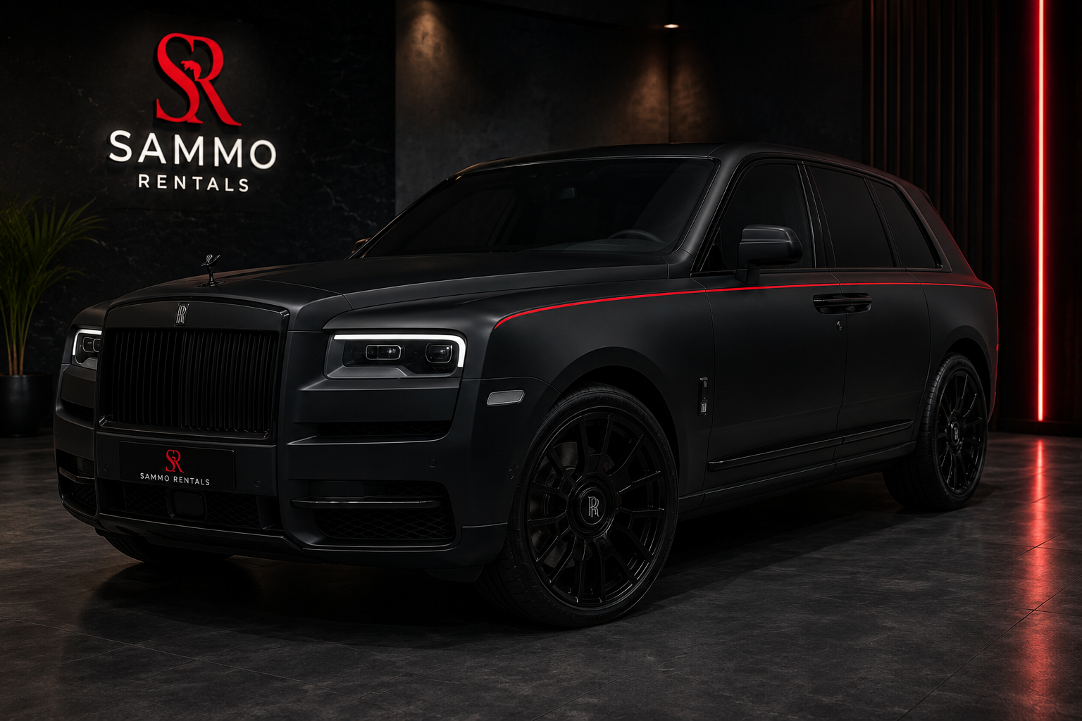 Rolls-Royce Cullinan – Matte Black