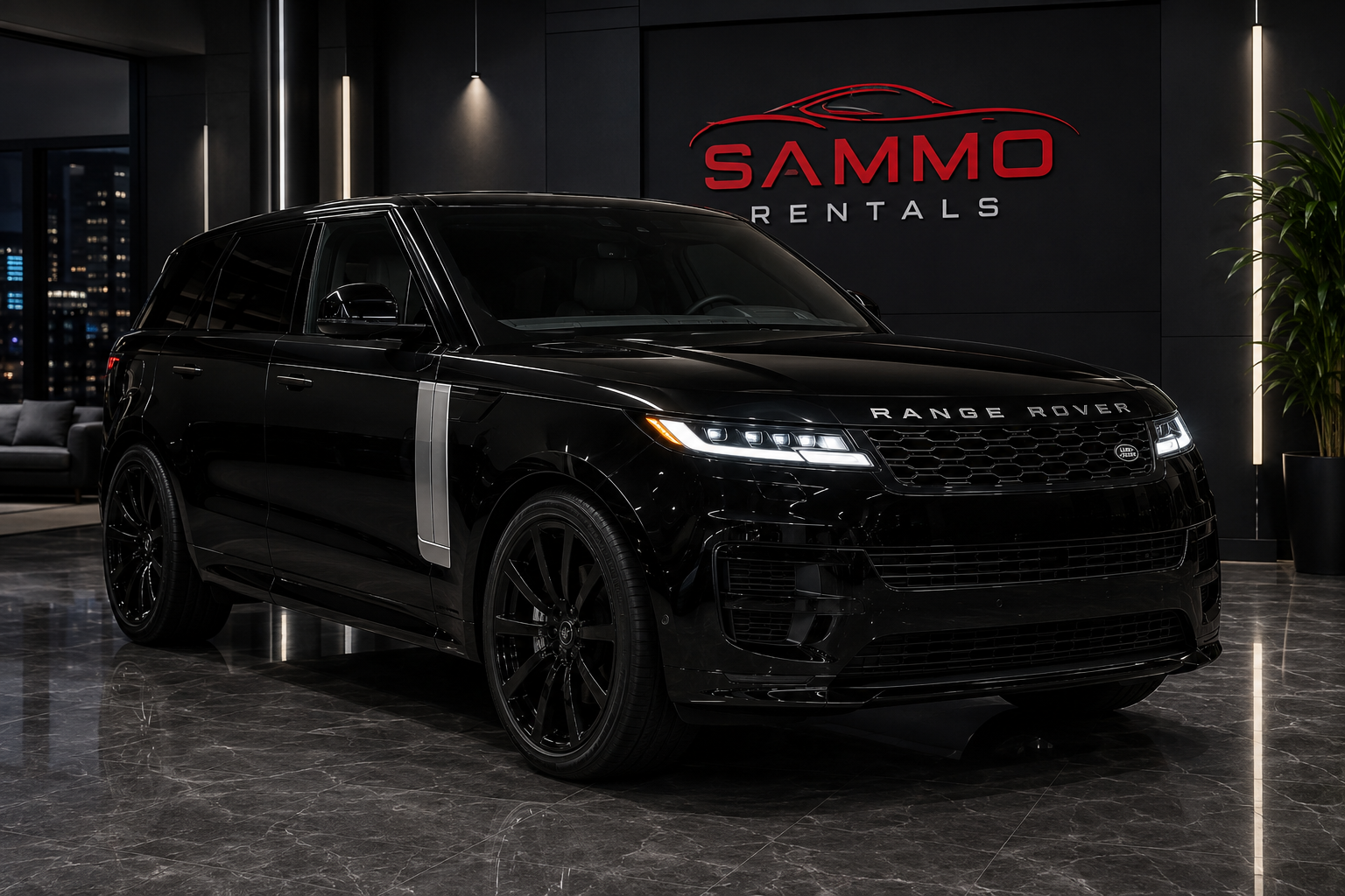 2023 Range Rover Sport – Black / Black Interior