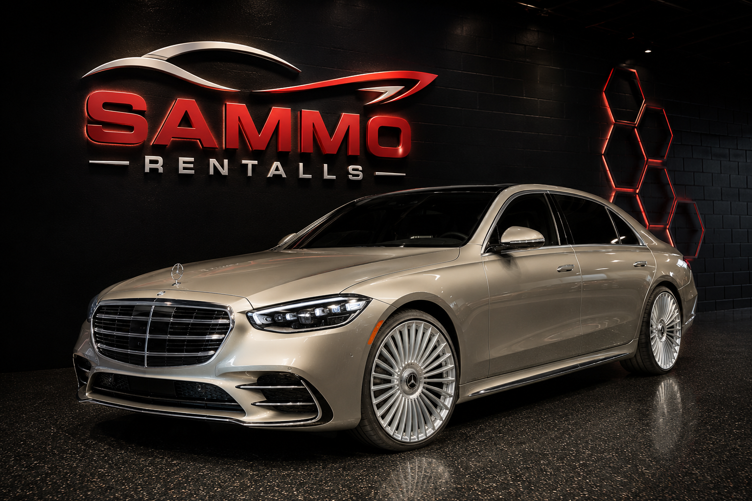2022 Mercedes-Benz S580 – Grey / Black