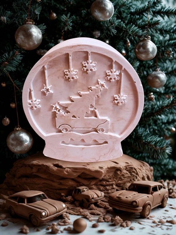 Kerstbal staander