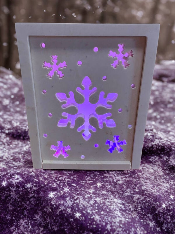 Sneeuwvlok lichtje
