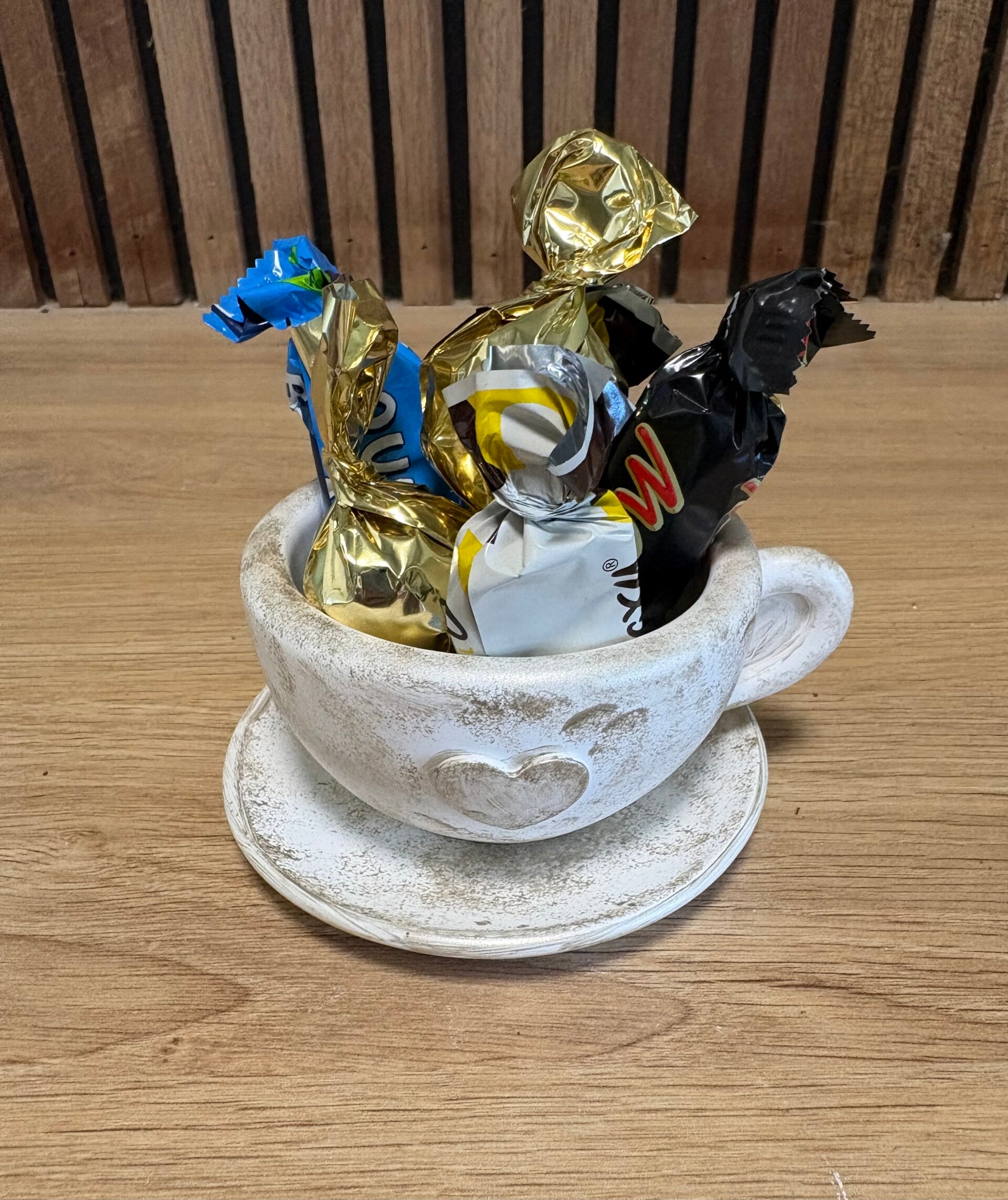 Gevuld kopje met Chocolade