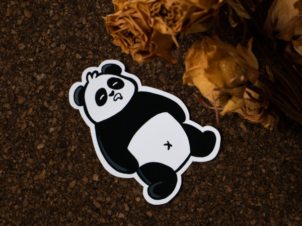 Fat Panda Sticker