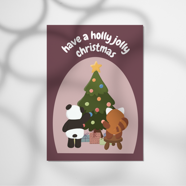 Decorating the christmastree | Happy Holidays