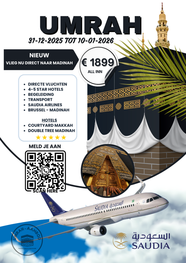 UMRAH 31-12 TOT 10-01-2026