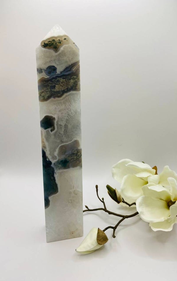 Moosachat Obelisk- High Quality