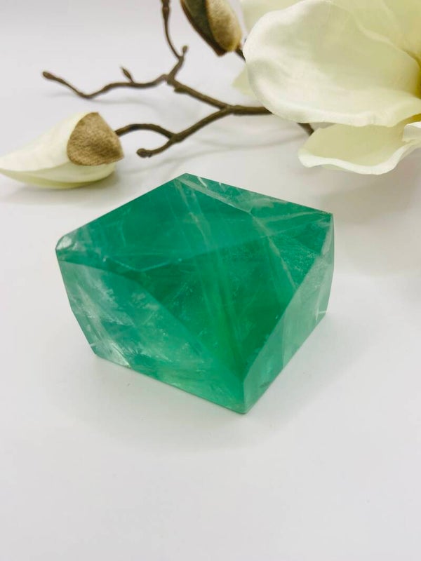 Grüne Flourite Freeform Nr. 5 - High Quality