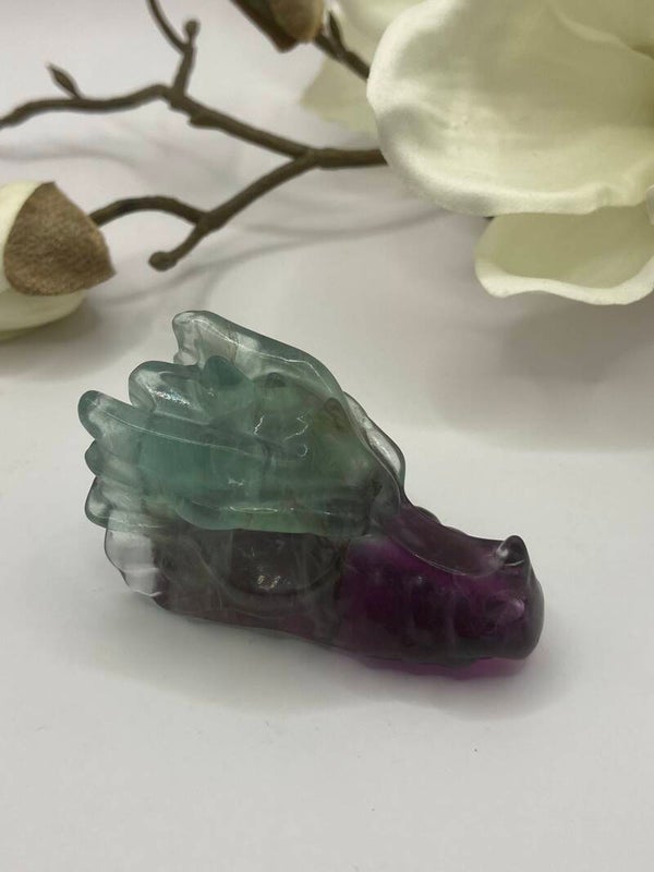 Flourit Drachenkopf Nr. 2