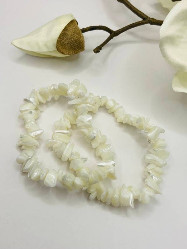 Perlmut Splitter Armband