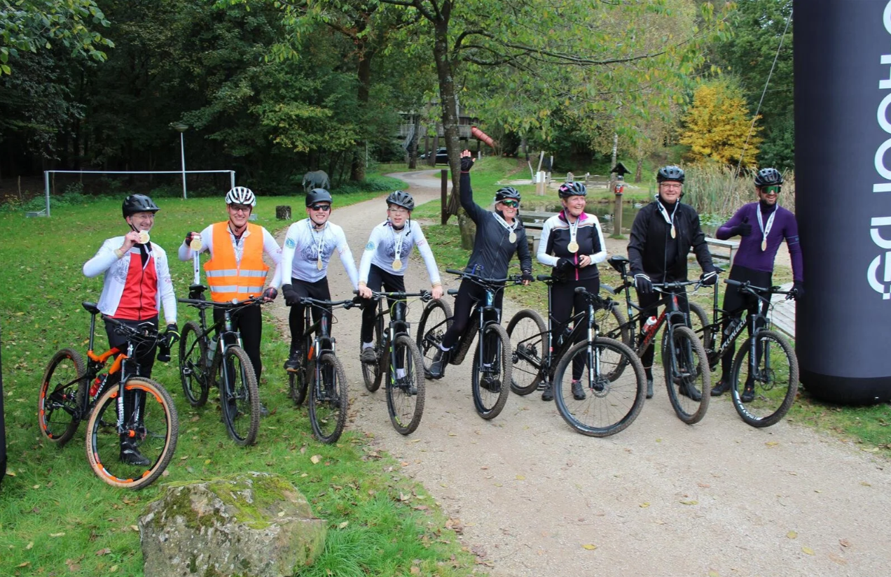 Mountainbike route (40-50 km, circa 2,5 uur)