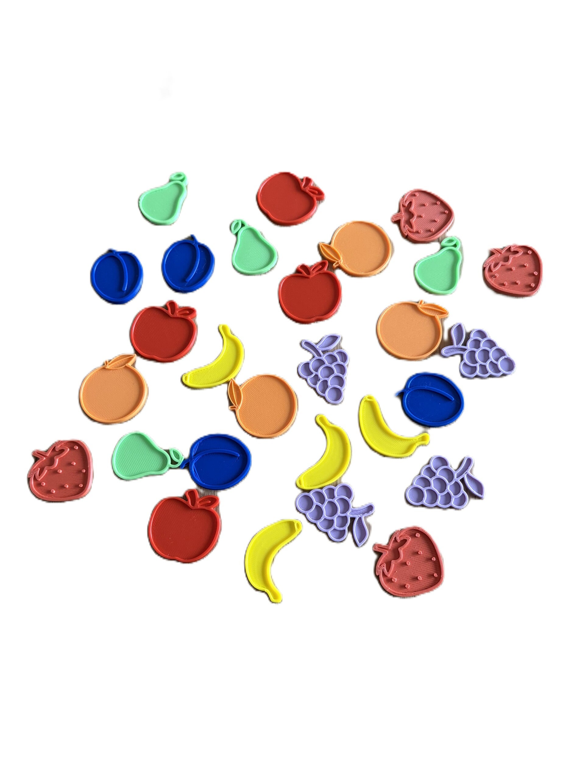 Loose parts fruit set 1