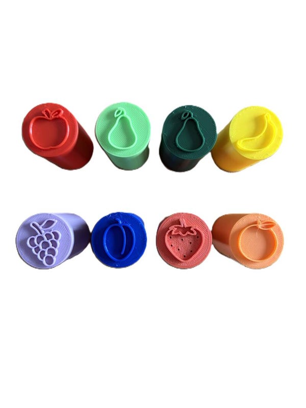 Fruitstempels per stuk