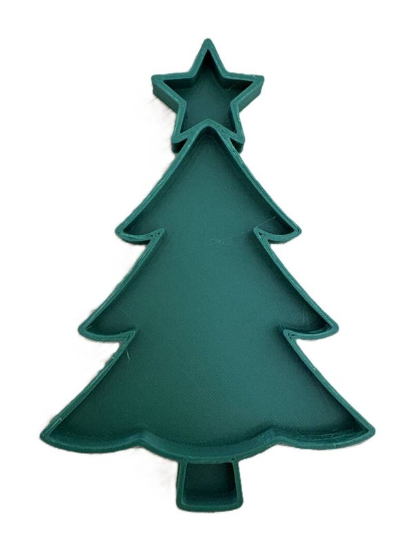 Vulvorm kerstboom met ster