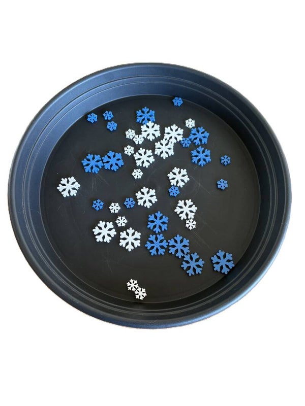 Loose parts sneeuwvlokjes