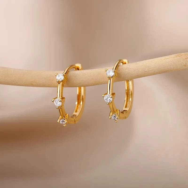 boucle d'oreille Glamour or
