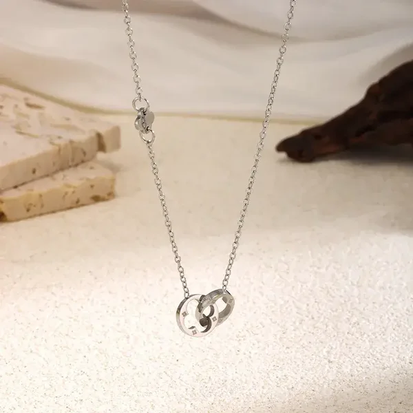Collier Anneaux d'infini