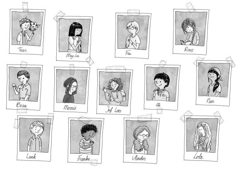 groep 7 van juf Loes