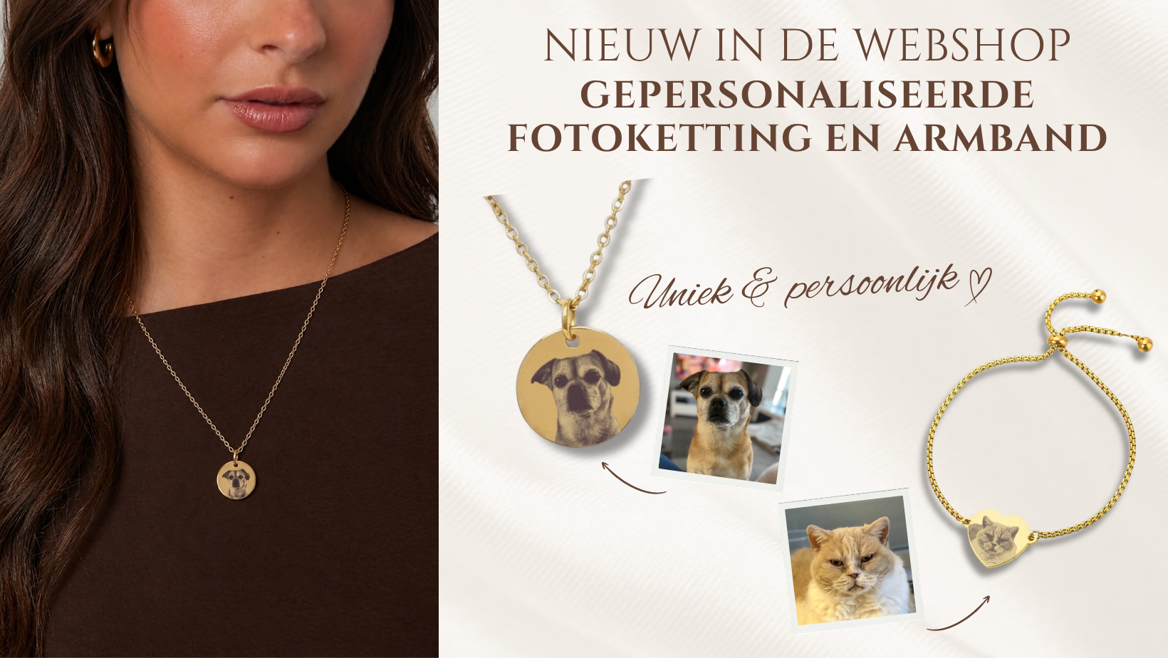 gepersonaliseerde sieraden webshop