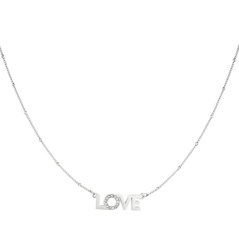 ketting love zilver
