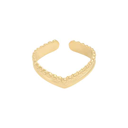 Ring Victoria goudkleurig