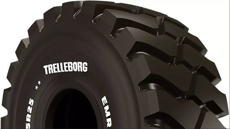 The strong radial carcass and state of the art compound assure long life, while providing equal load distribution for a comfortable ride, maintaining low fuel consumption.  Designed for loaders and suitable for articulated dumper applications, the EMR 104