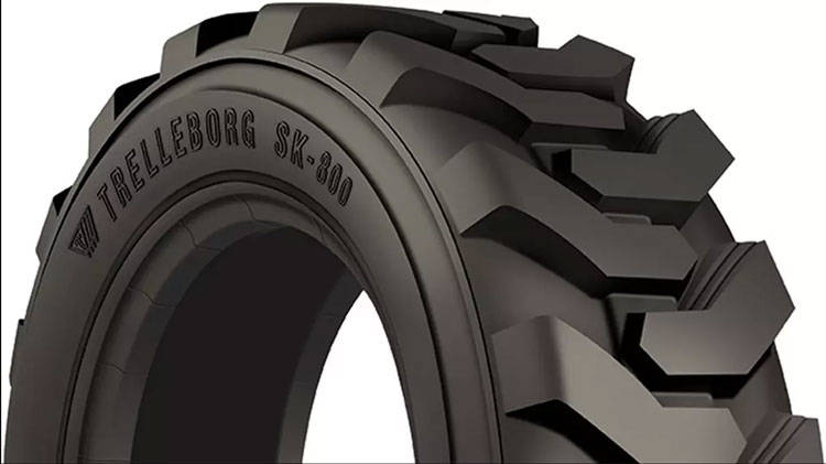 The SK-800 is designed for general purpose use in construction applications. Trelleborg_Pneumatic_SK800_200x281These tires have a wide lug tread pattern that provides optimal grip and traction on both smooth and rough surfaces. The high quality tread comp