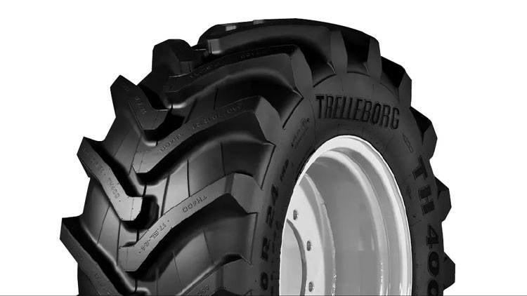 New radial line designed for telescopic handlers, backhoes and compact loaders. Trelleborg-Agro-Industrial-Tire-TH400_200x281Versatile in several applications, TH400 is able to operate on the toughest soils while coping with the most demanding conditions.