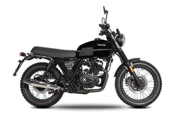 Brixton Felsberg 125ABS Backstage Black