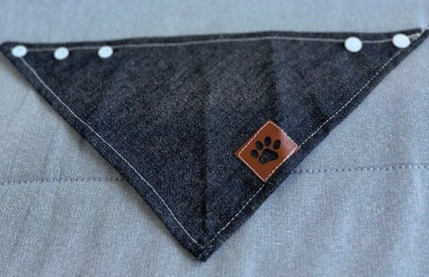 Stoere Poot – Boris’ Denim Bandana