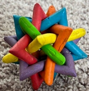 Kleurrijk Mini Hondenspeeltje – Voor Kleine Snuitjes!