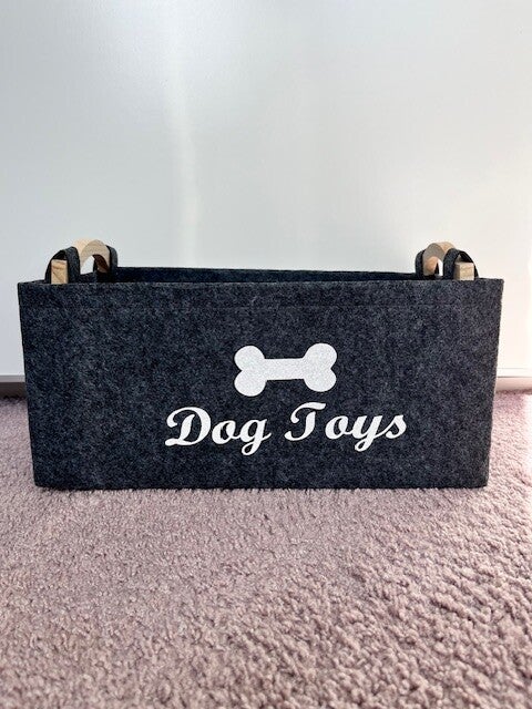 Boris' Speelkist – Stijlvolle Opbergbox voor Hondenspeelgoed