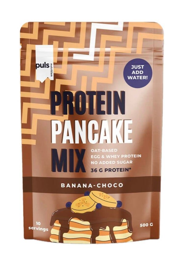 PROTEIN PANCAKE MIX BANANA-CHOCO 500G