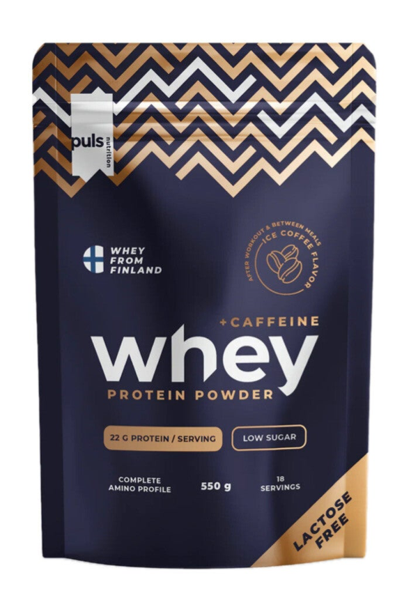 WHEY ICE COFFEE +CAFFEINE 550G LACTOSE FREE