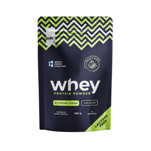 WHEY PROTEIN PEAR&VANILLA 550G LACTOSE FREE