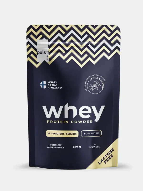 WHEY PROTEIN VANILLA 550G LACTOSE FREE