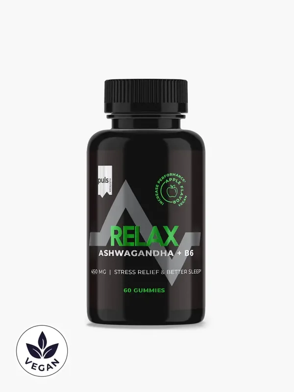 RELAX ASHWAGANDHA +B6 60 GUMMIES