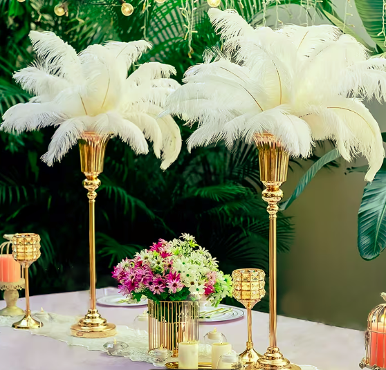 Vase de plumes