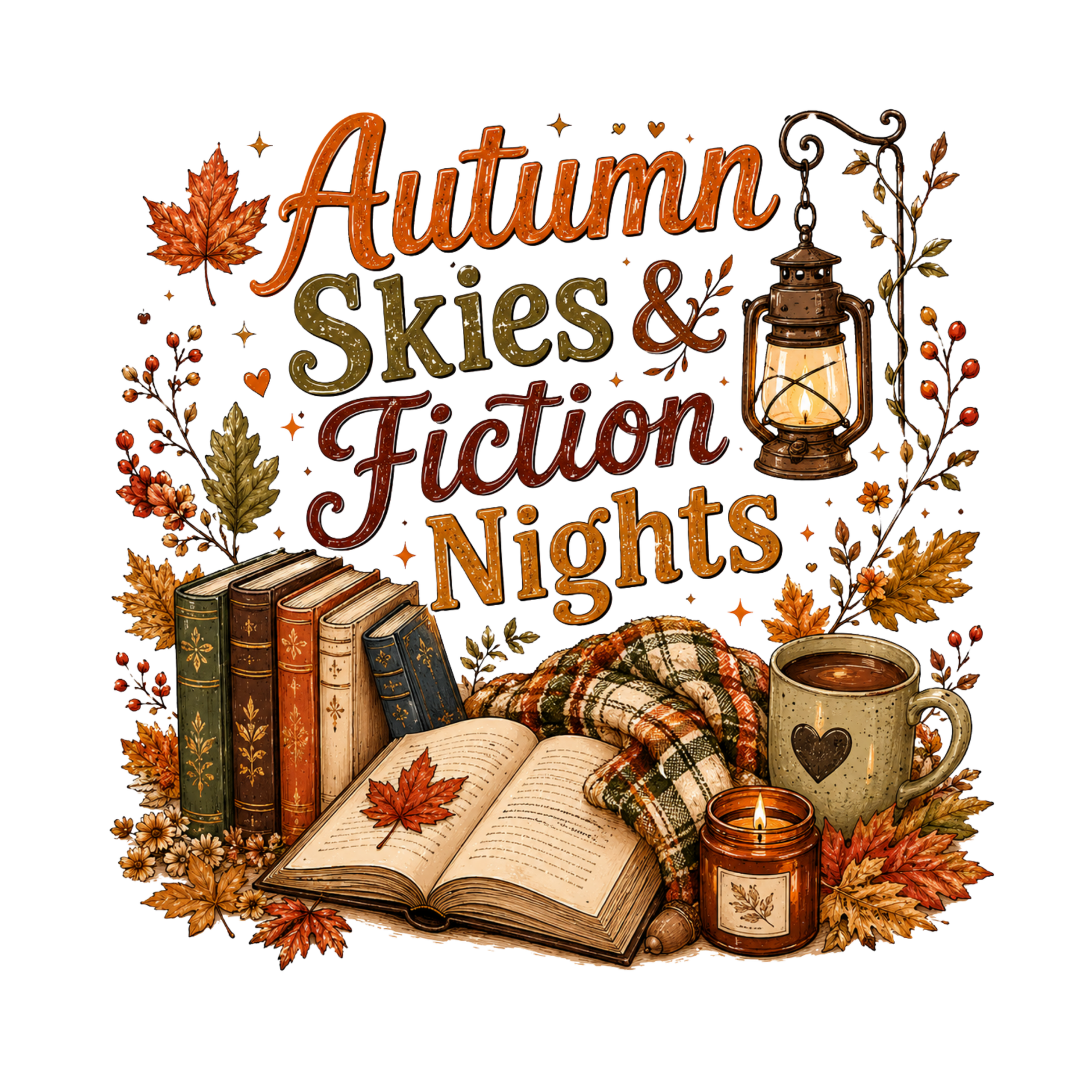 Autumn Skies & Fiction Nights - Herbst Sprüche