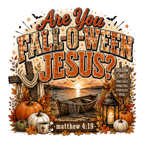 Are You Fall-O-Ween Jesus? - Herbst Sprüche